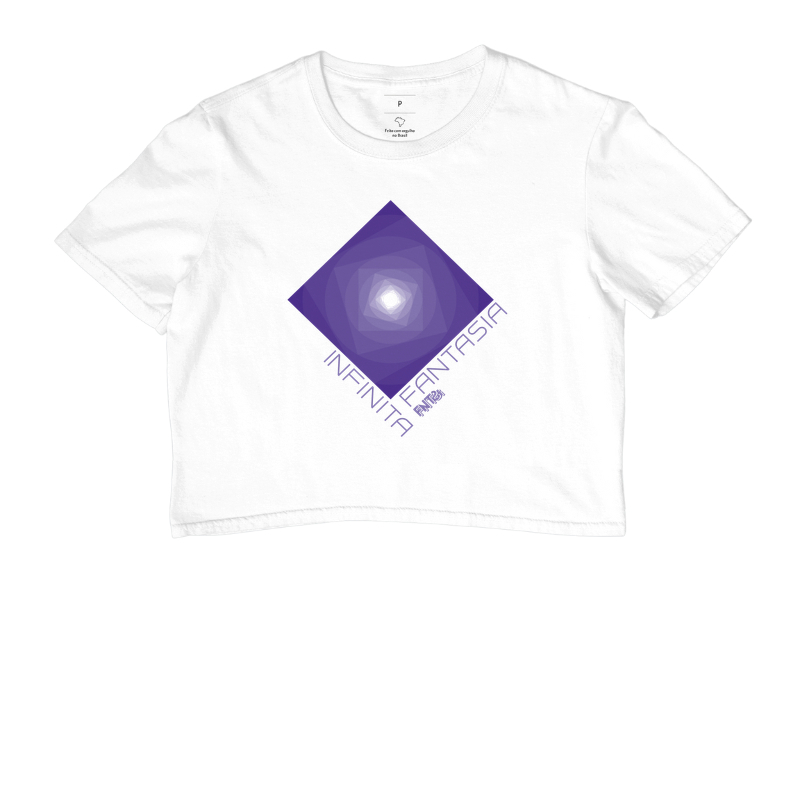 CROPPED "INFINITA FANTASIA" / ROXO