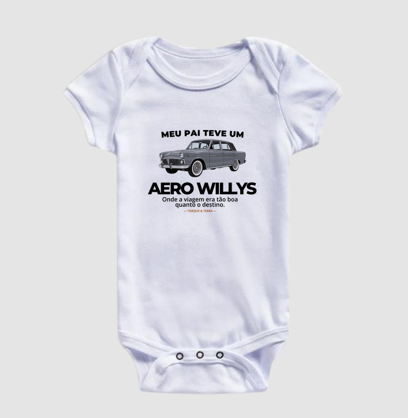 Meu pai teve um  - AERO WILLYS - cinza - Imagem 3