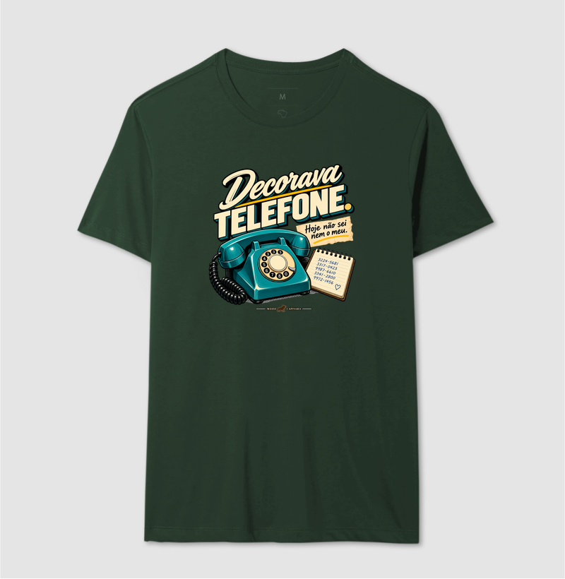 DECORAVA TELEFONE - Modo Capivara - Camiseta - Imagem 14