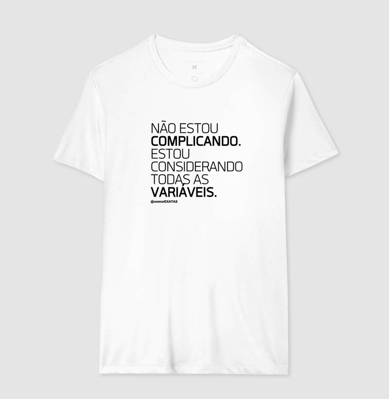 Camiseta Todas as Variáveis - Imagem 4
