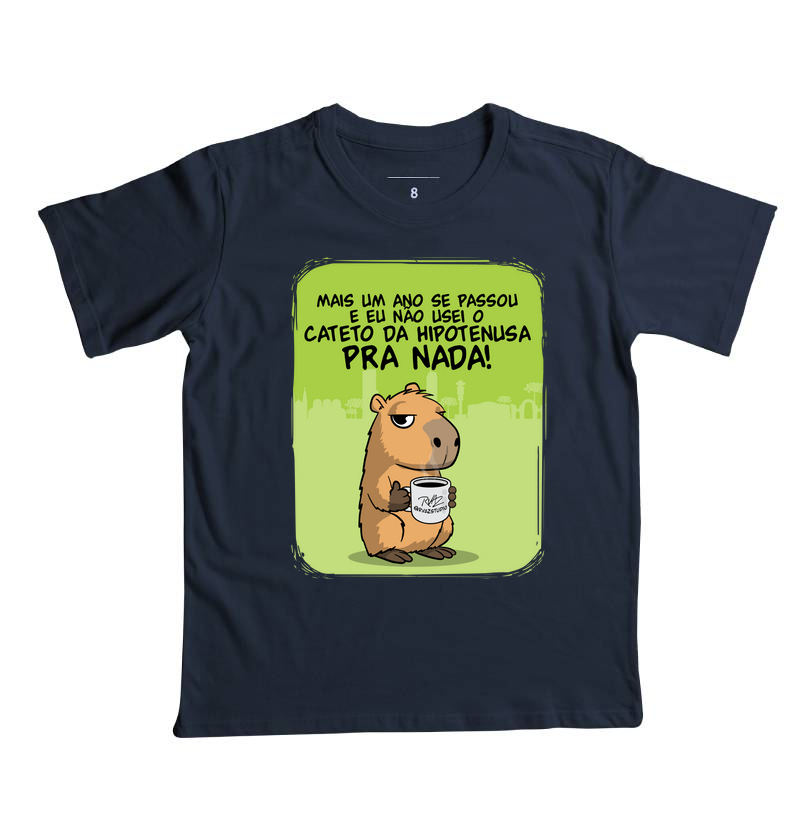 Camiseta Capivara Cateto da Hipotenusa - Imagem 5