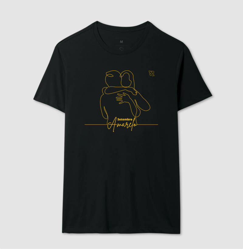 Camiseta - Abraço - Setembro Amarelo - Imagem 2