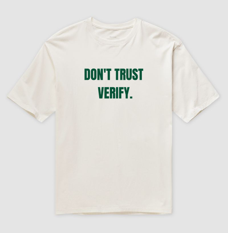 Camiseta Bitcoin Não Confie Verifique - Imagem 4