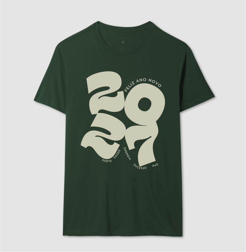Camiseta 2027 Boas Energias – Feliz Ano Novo - Imagem 12