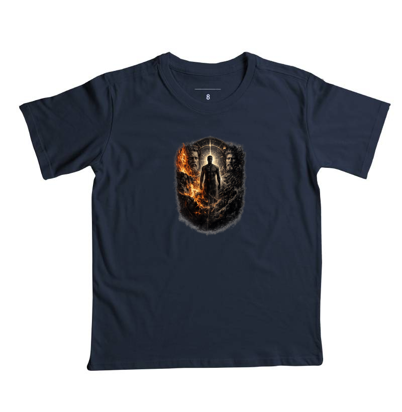 Camiseta Estoicismo "Flames and Shadows" - Imagem 3
