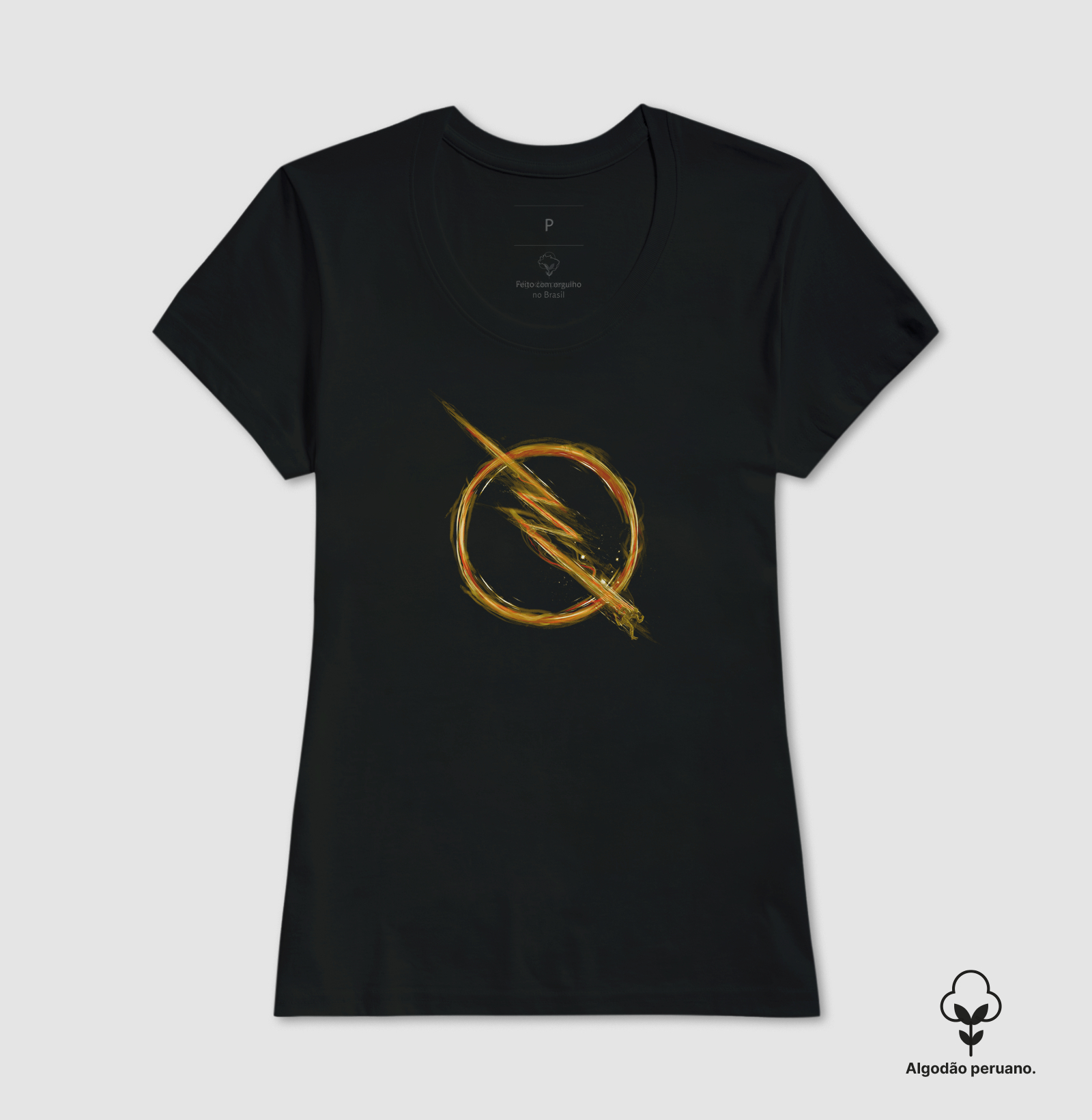 Camiseta Reverse Speed Lightening Algodão Peruano - Imagem 3