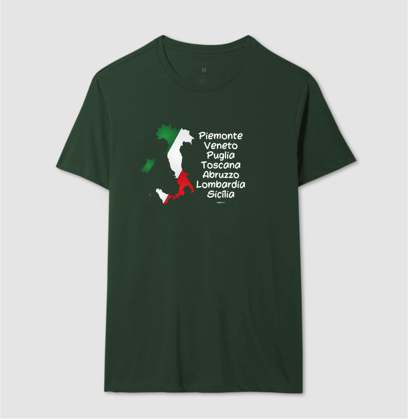 Camiseta Vinho - Regiões da Itália - Imagem 9