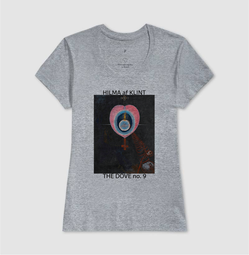 Camiseta Hilma Af Klint The Dove No 9  - Imagem 5