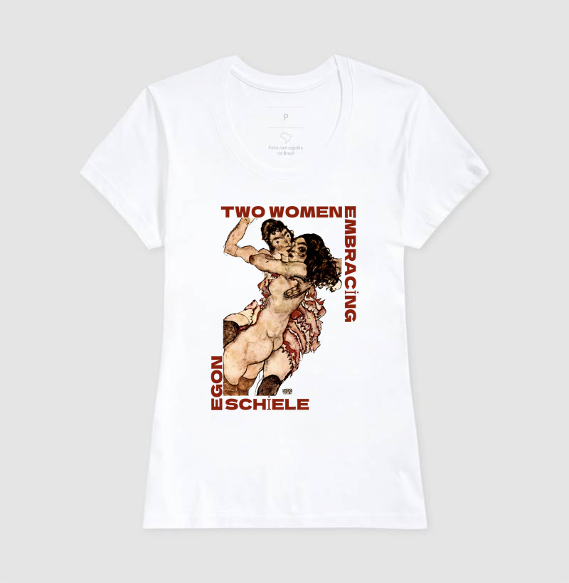 Duas mulheres se abraçando (1915) - Egon Schiele - Imagem 5