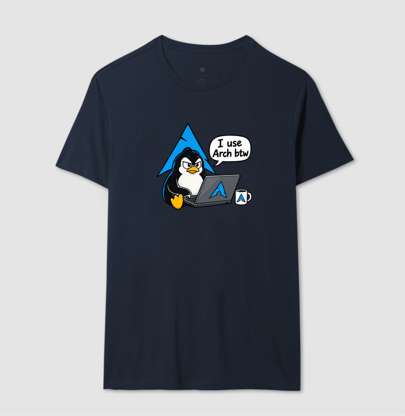 I Use Arch BTW — Pinguim Arch Edition - Imagem 6