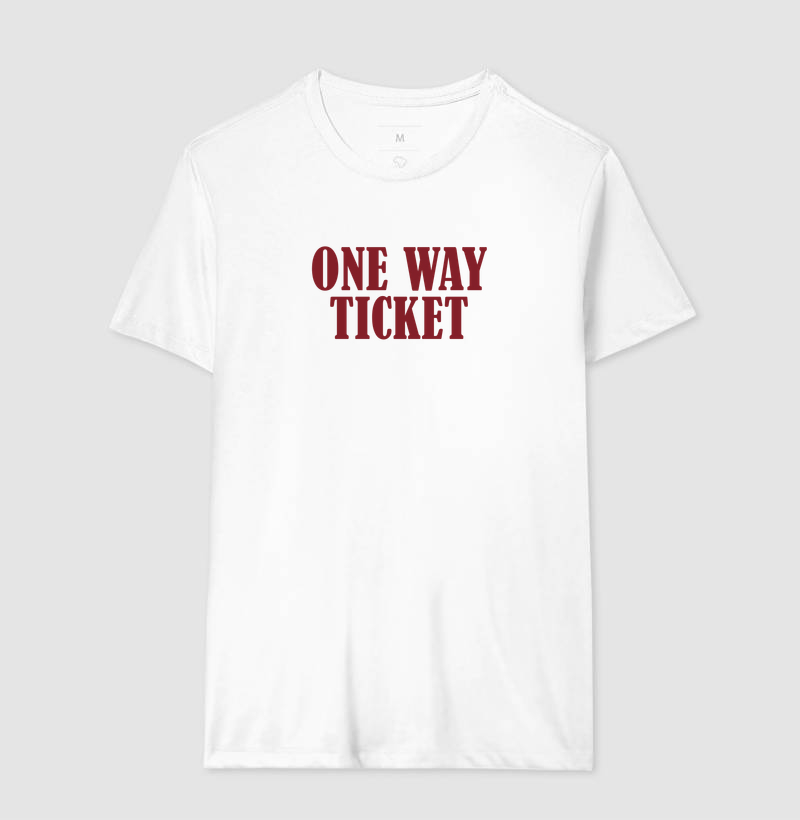 Camiseta One Way Ticket - Imagem 4