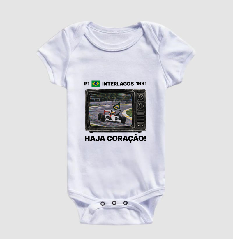 Domingo de Corrida – Camiseta Retrô TV Anos 90 Automobilismo - Imagem 3