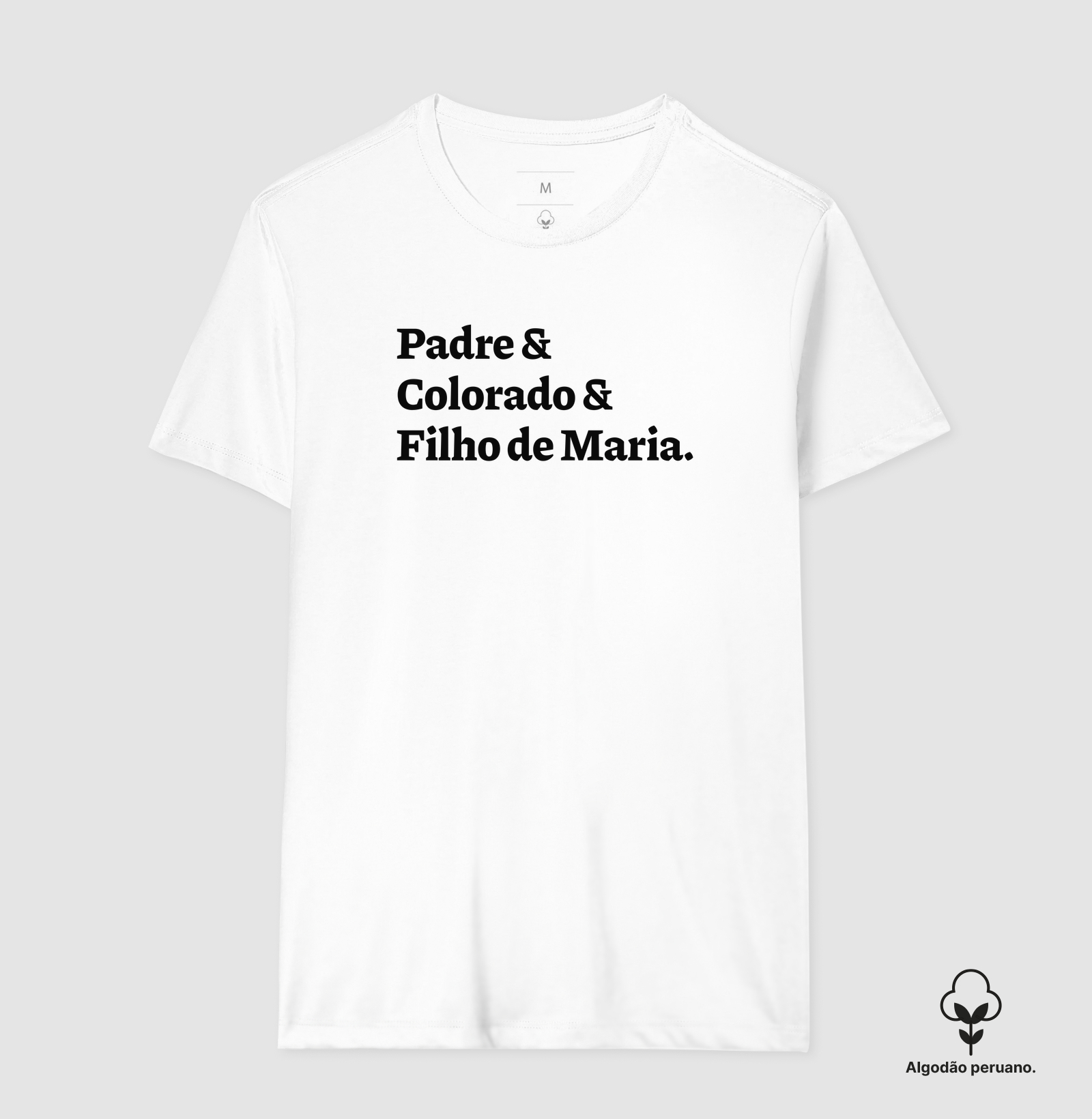 Padre & Colorado & Filho de Maria - Algodão Peruano - Imagem 3