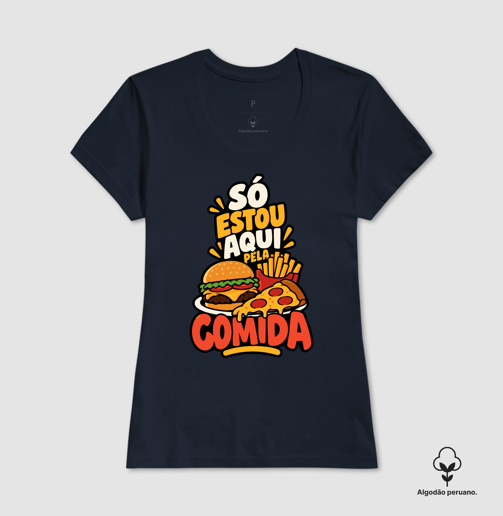 Só Estou Aqui pela Comida – Hambúrguer e Pizza - Imagem 6