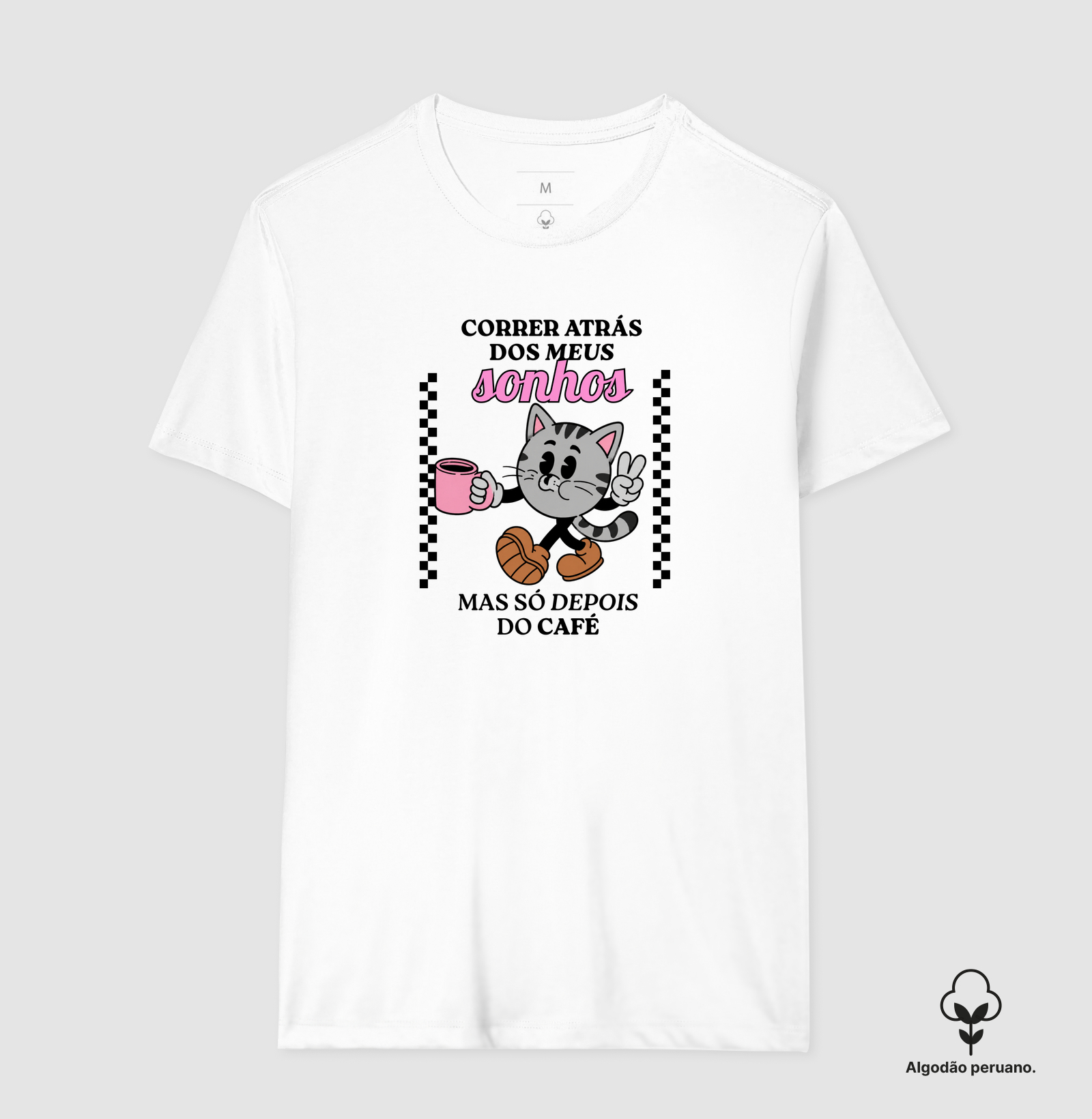 Gato Vintage "Sonhos e Café" - Imagem 2