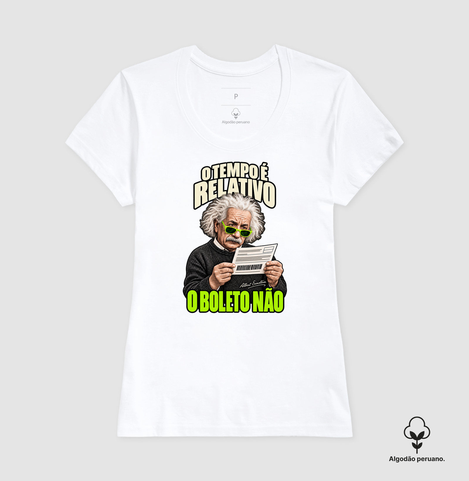 Boleto não é relativo - Albert Einstein - Imagem 2
