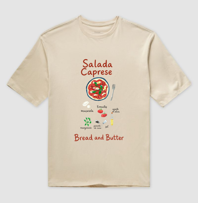 Camiseta Oversized Salada Caprese - Imagem 3