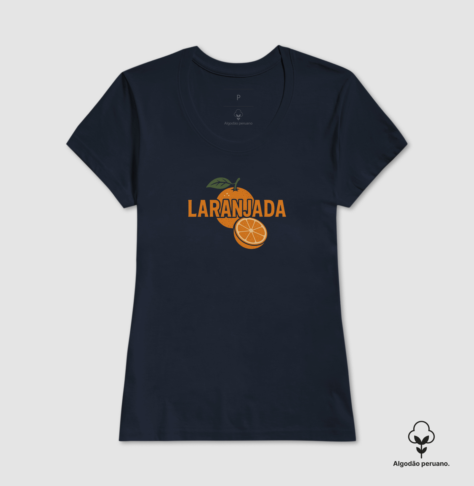 Camiseta Laranjada! Coleção Baianês. Masculina e Feminina. Algodão Peruano. - Imagem 9