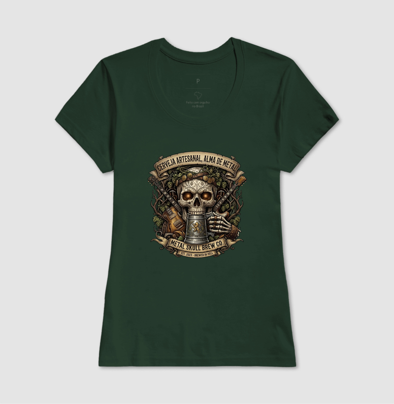 Camiseta Cerveja artesanal, alma de metal - Imagem 13