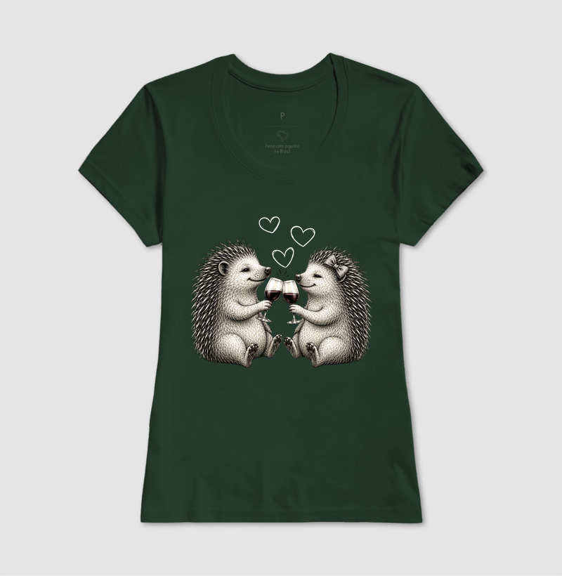 Camiseta Vinho - Brinde Porco Espinho - Imagem 11