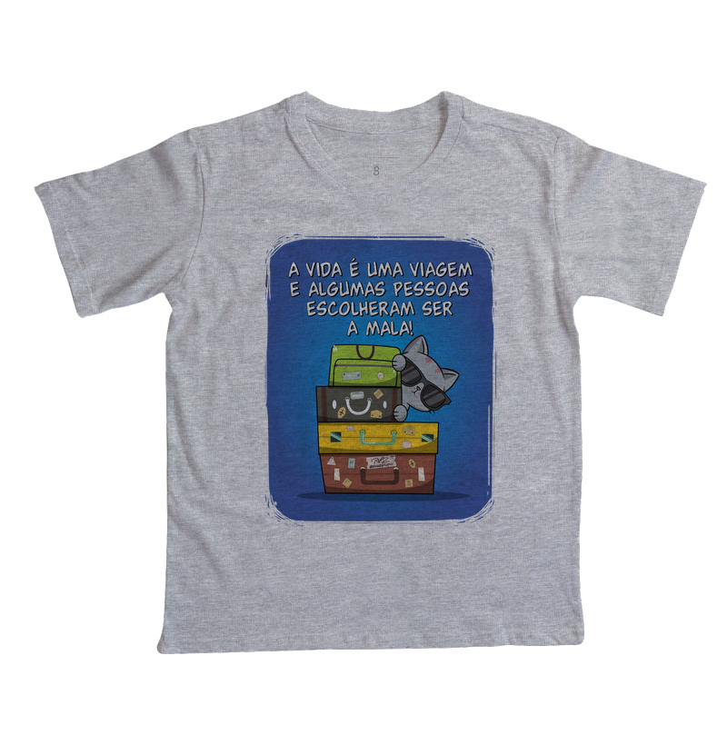 Camiseta Gato Sincero Mala - Imagem 3