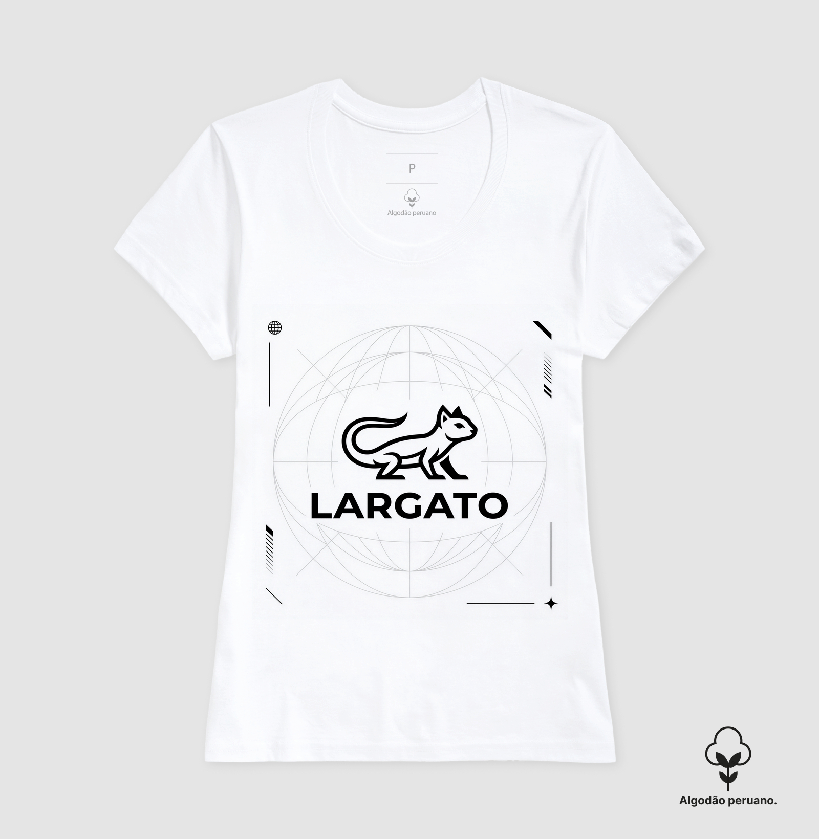 Largato WW Brand - Algodão Peruano - Imagem 6