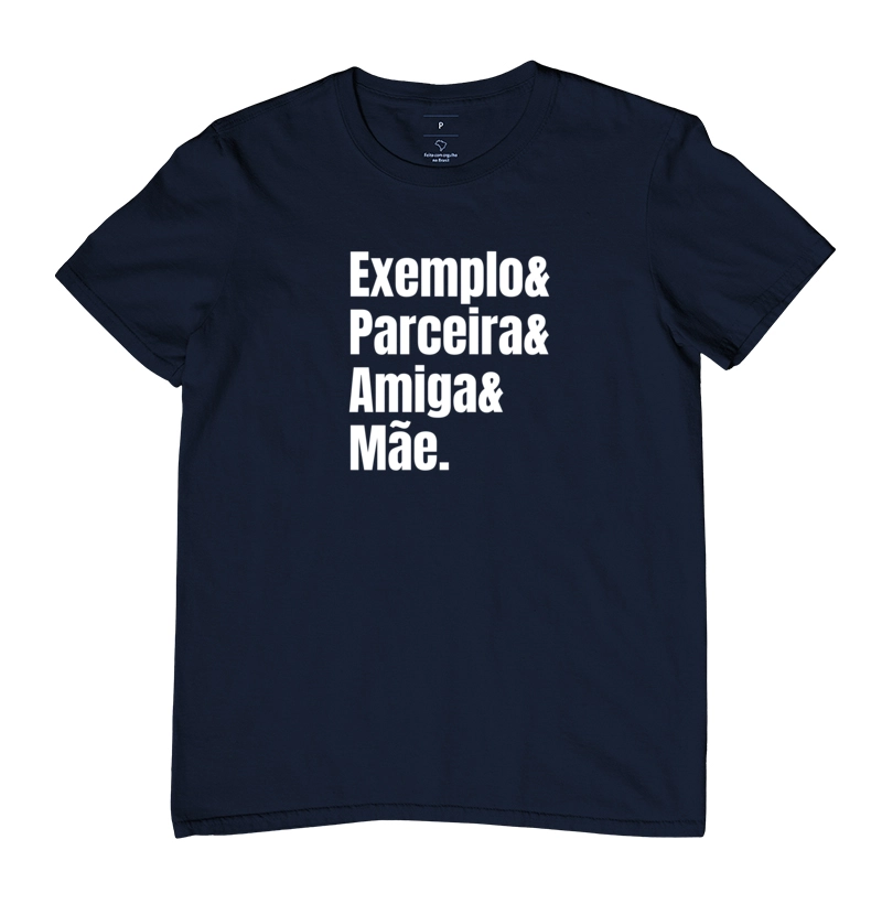 Camiseta Mãe Exemplo - Imagem 6