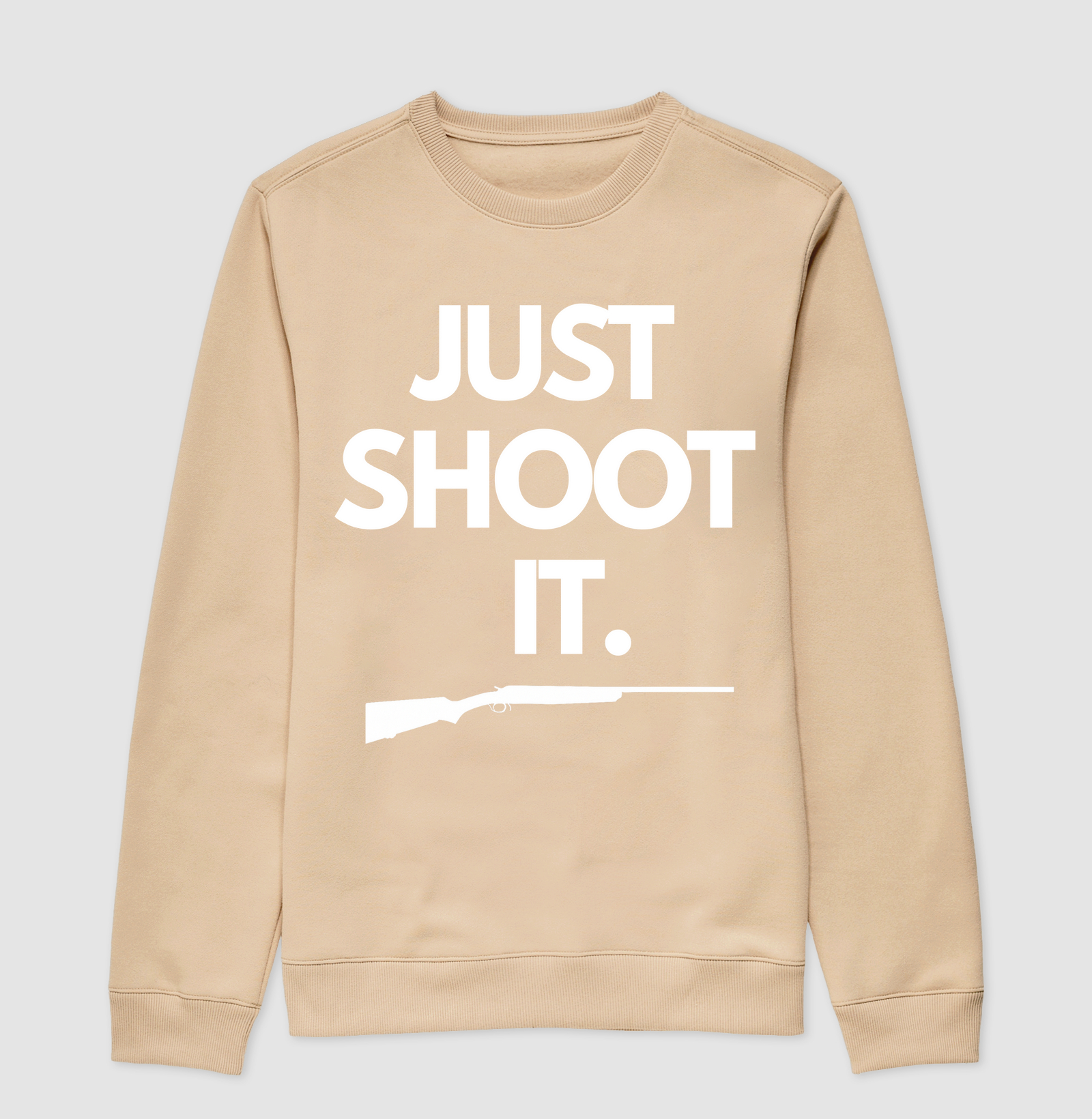Just Shoot It — Camiseta Oversized Unissex | Estilo Cowboy - Imagem 2