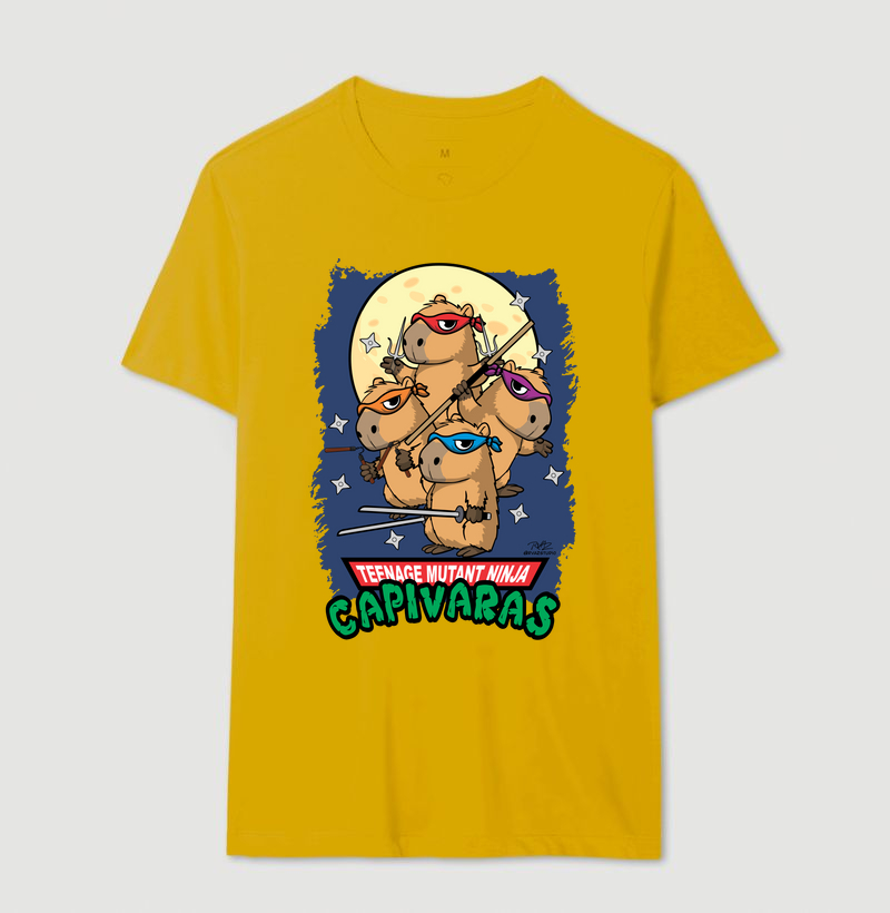 Camiseta Capivaras Ninja - Imagem 14