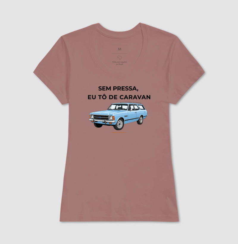Sem pressa, eu tô de Caravan - azul claro - Imagem 17