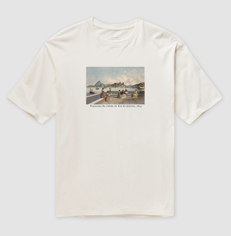 Camiseta Vistas do Rio de Janeiro — Brasil Oitocentista - Imagem 5