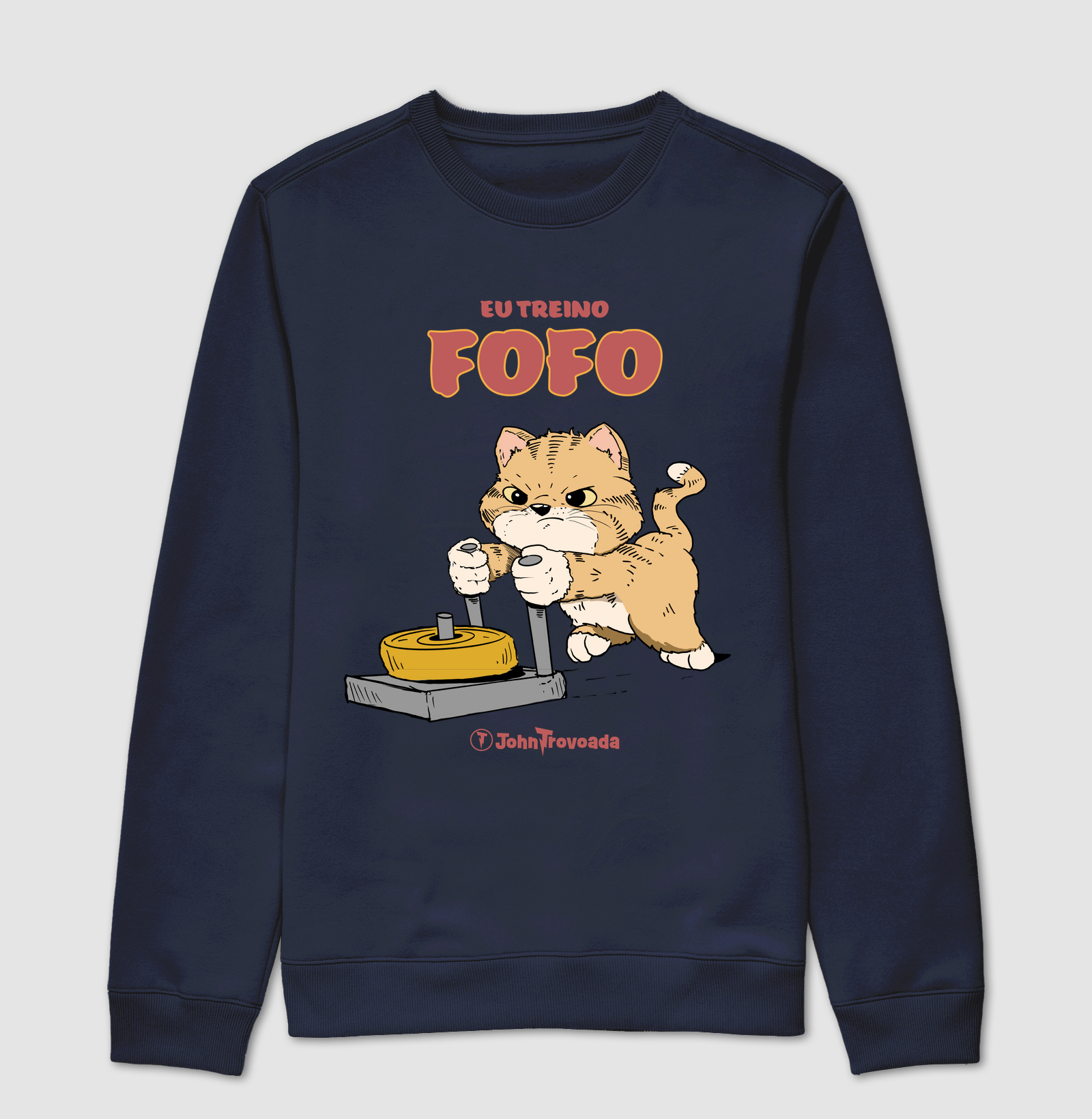 Gato Eu treino fofo  - Imagem 5