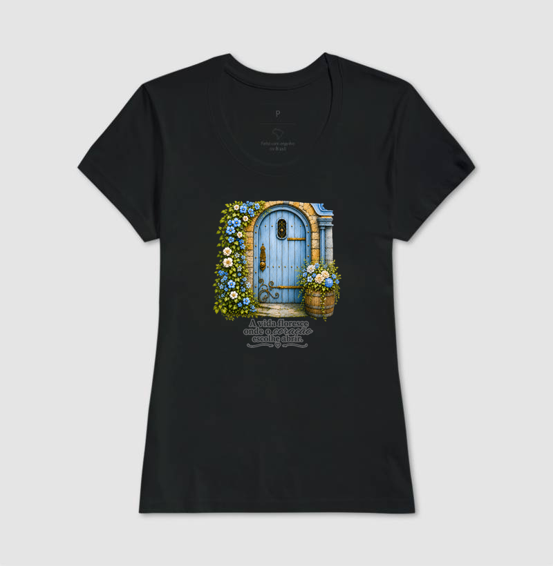 Camiseta Porta da felicidade - Imagem 3