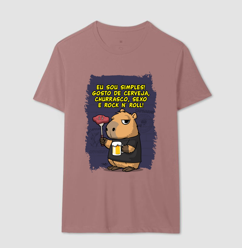 Capivara Rock Simples - Imagem 16