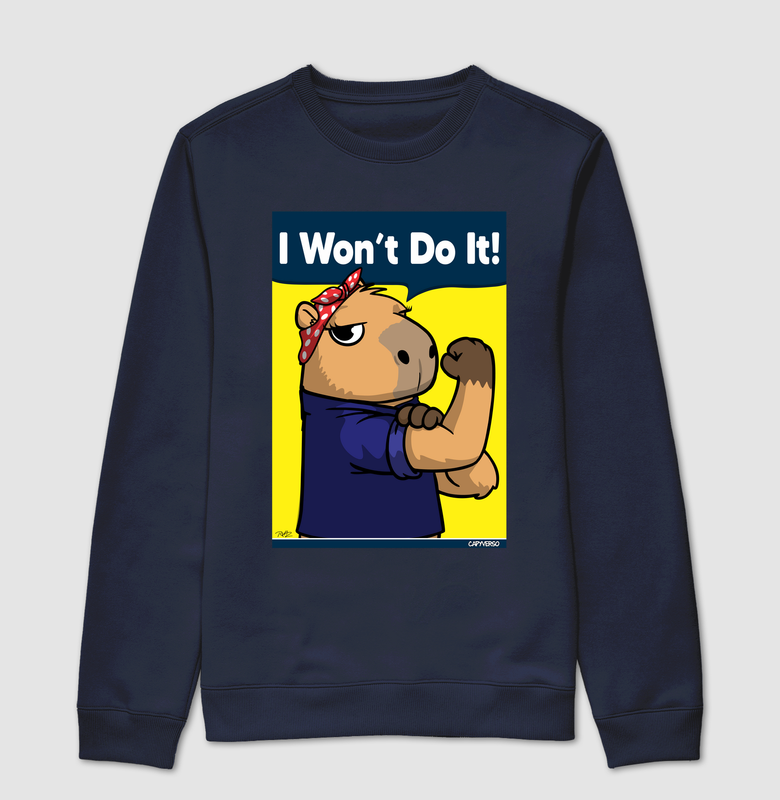 Camiseta Capivara I won’t do it! - Imagem 5