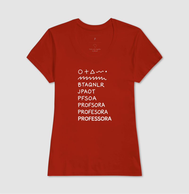 Camiseta | Níveis de Escrita  - Imagem 11
