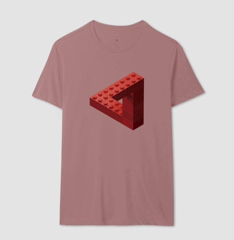 Camiseta Ilusão de Blocos - Imagem 16