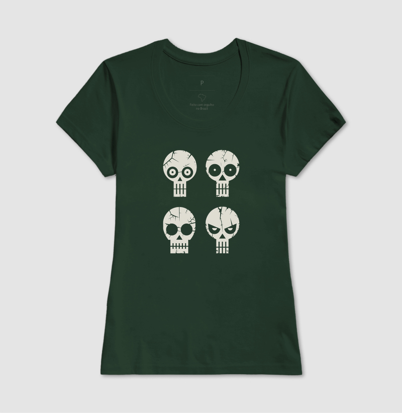 Camiseta Caras de Caveira - Imagem 9