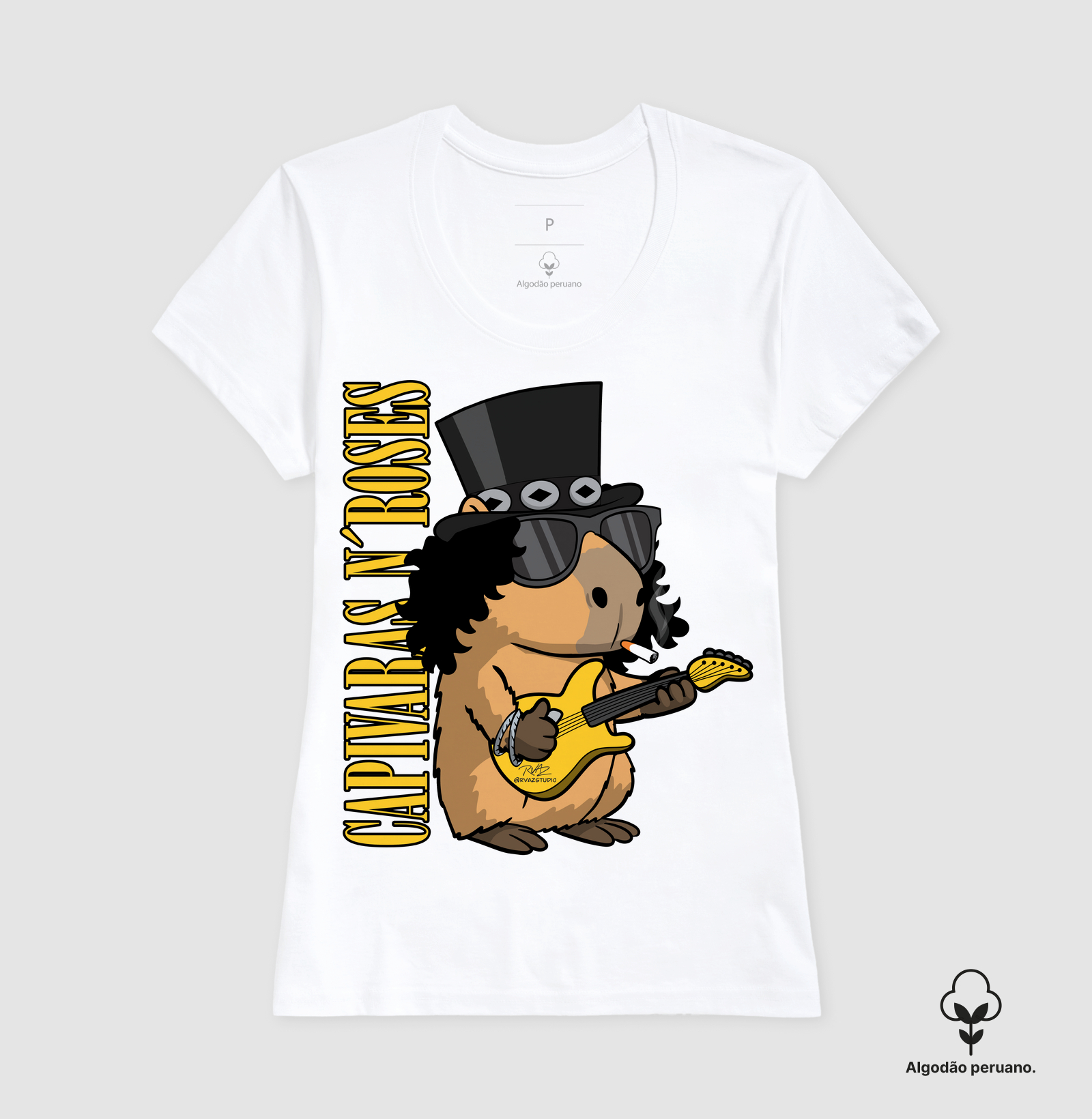 Camiseta Capivaras N Roses 2 - Imagem 5