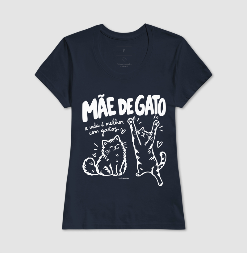 Camiseta Mãe de Gato - Imagem 7
