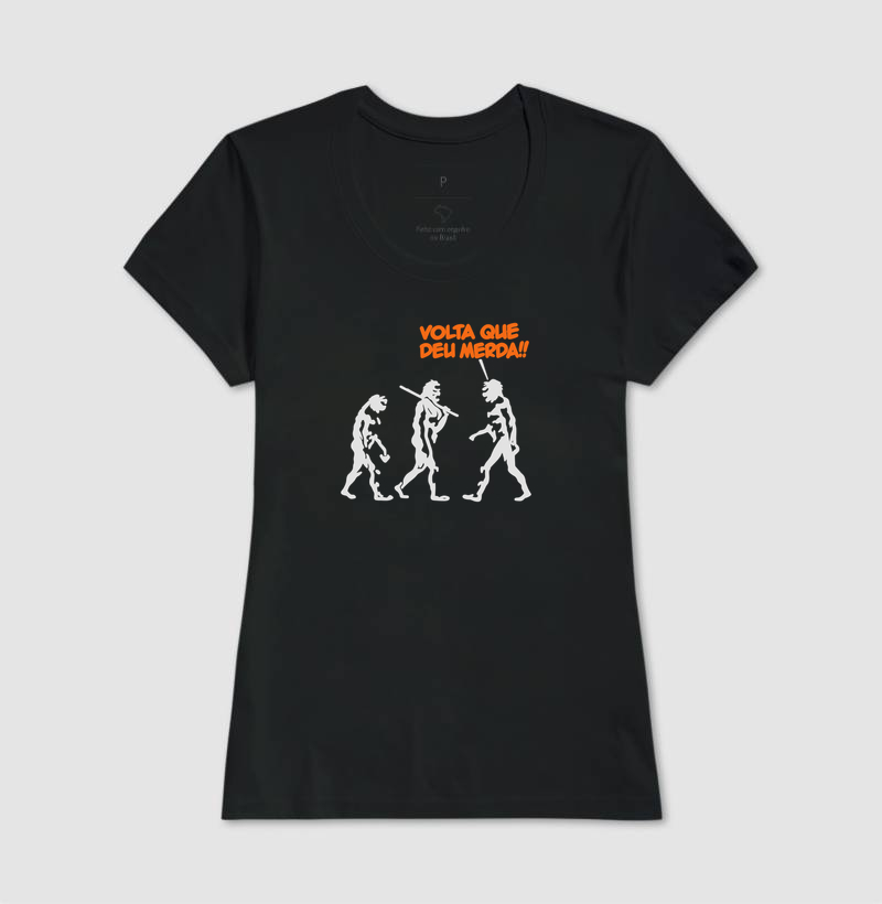 Camiseta Evolução em Marcha Ré - Imagem 3