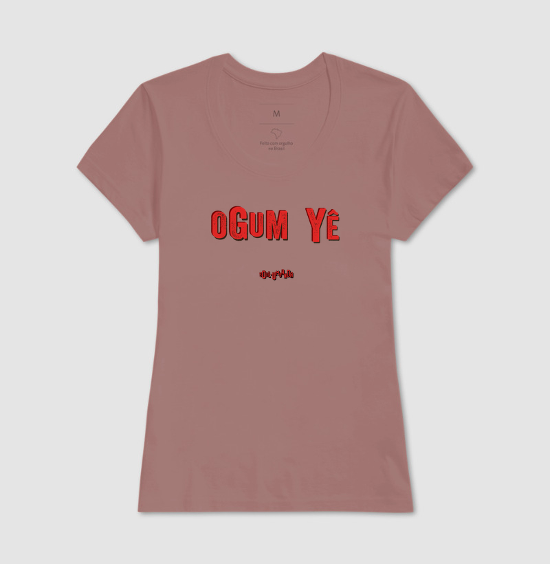 camiseta OGUM saudação feminina - Imagem 4