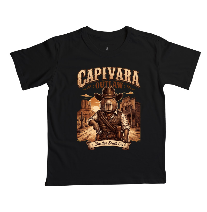 Camiseta Infantil Capivara Country - Imagem 7