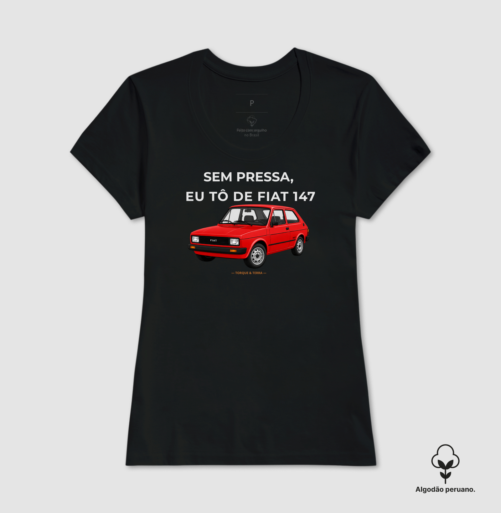 Sem pressa, eu tô de Fiat 147 - vermelho - Imagem 4