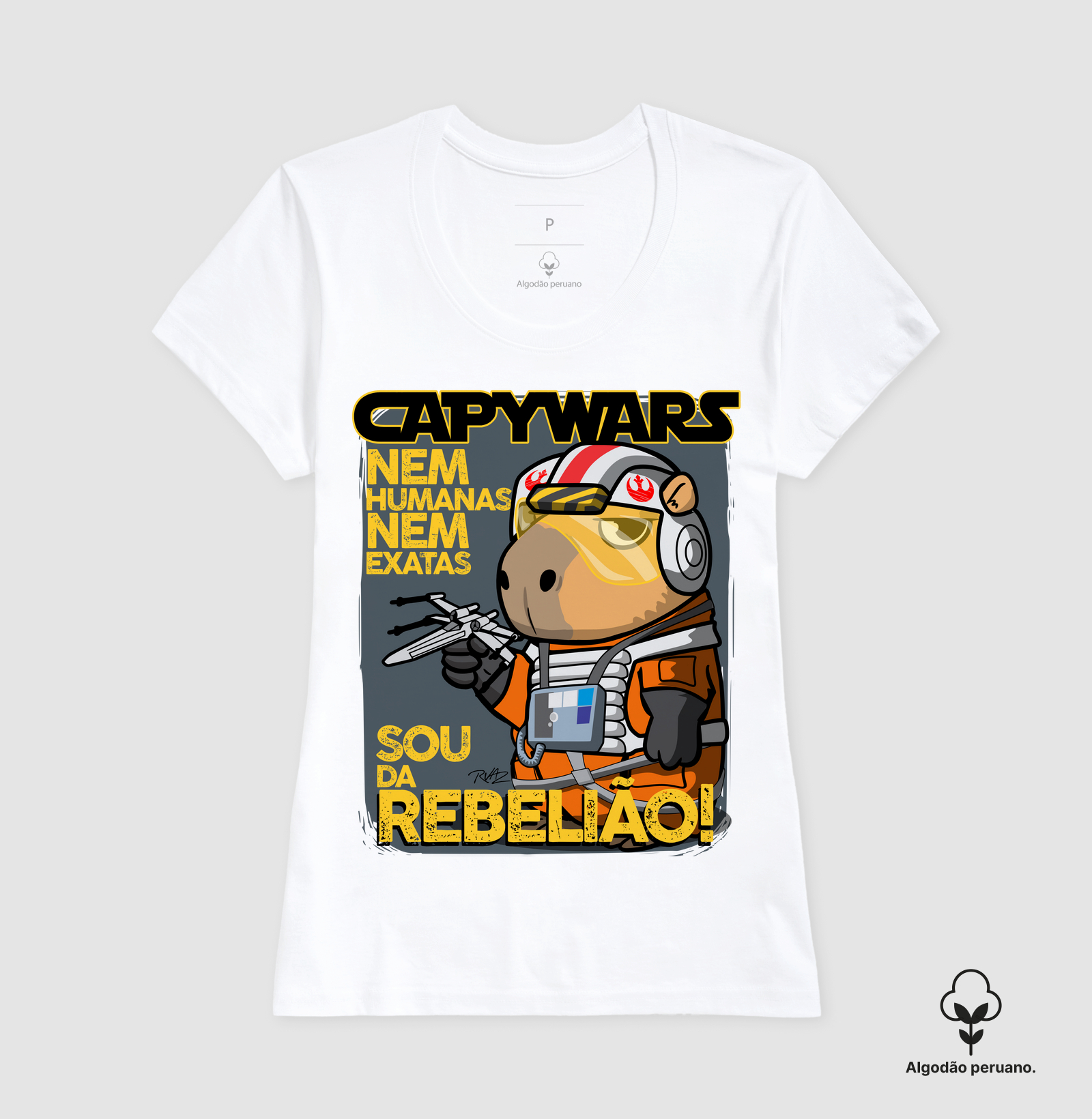 Camiseta Capivara Rebelião - Imagem 5