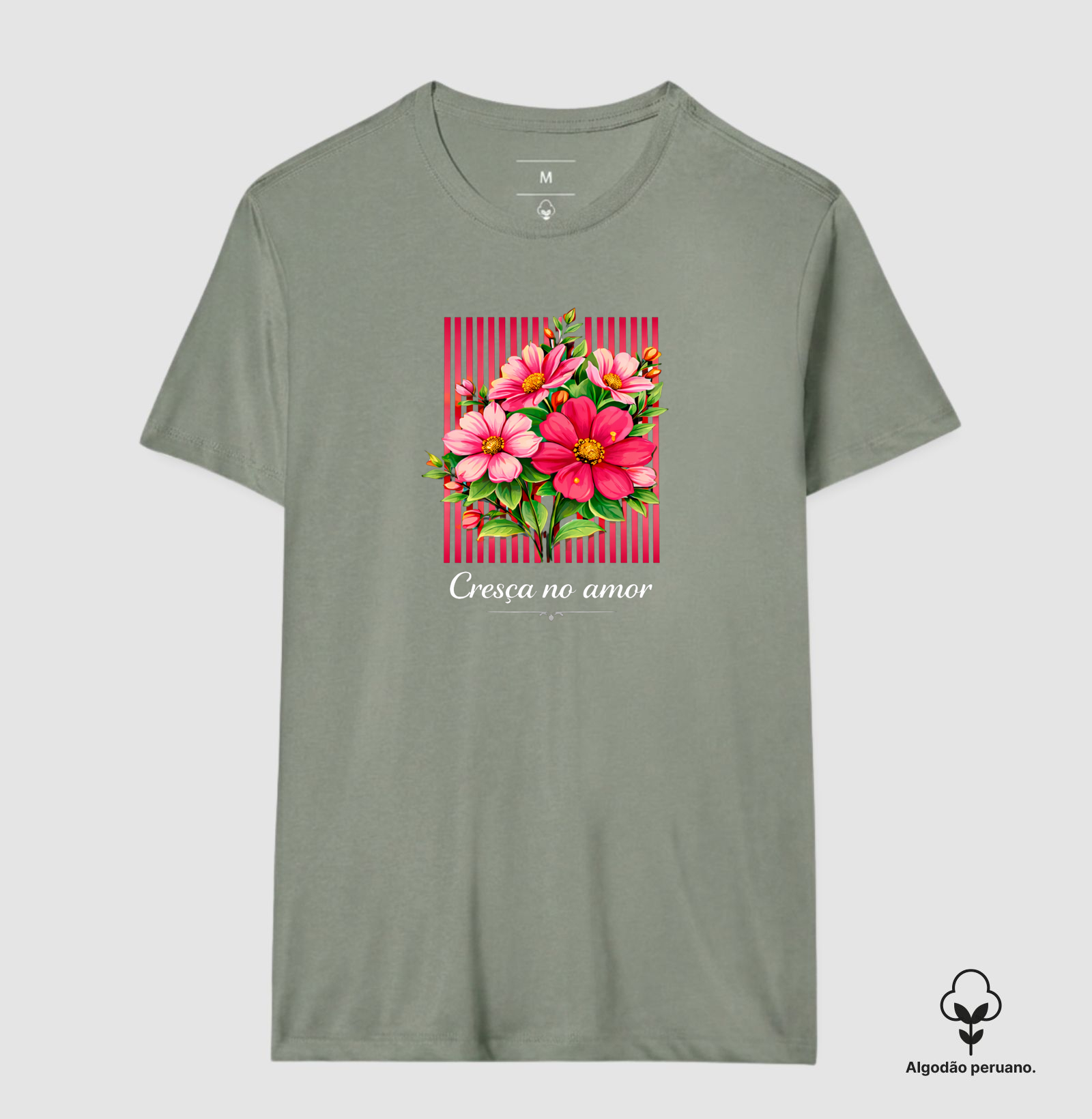 Camiseta Cresça no amor - Imagem 2