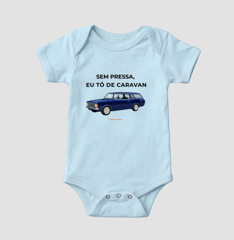 Sem pressa, eu tô de Caravan - azul escuro 2 - Imagem 4