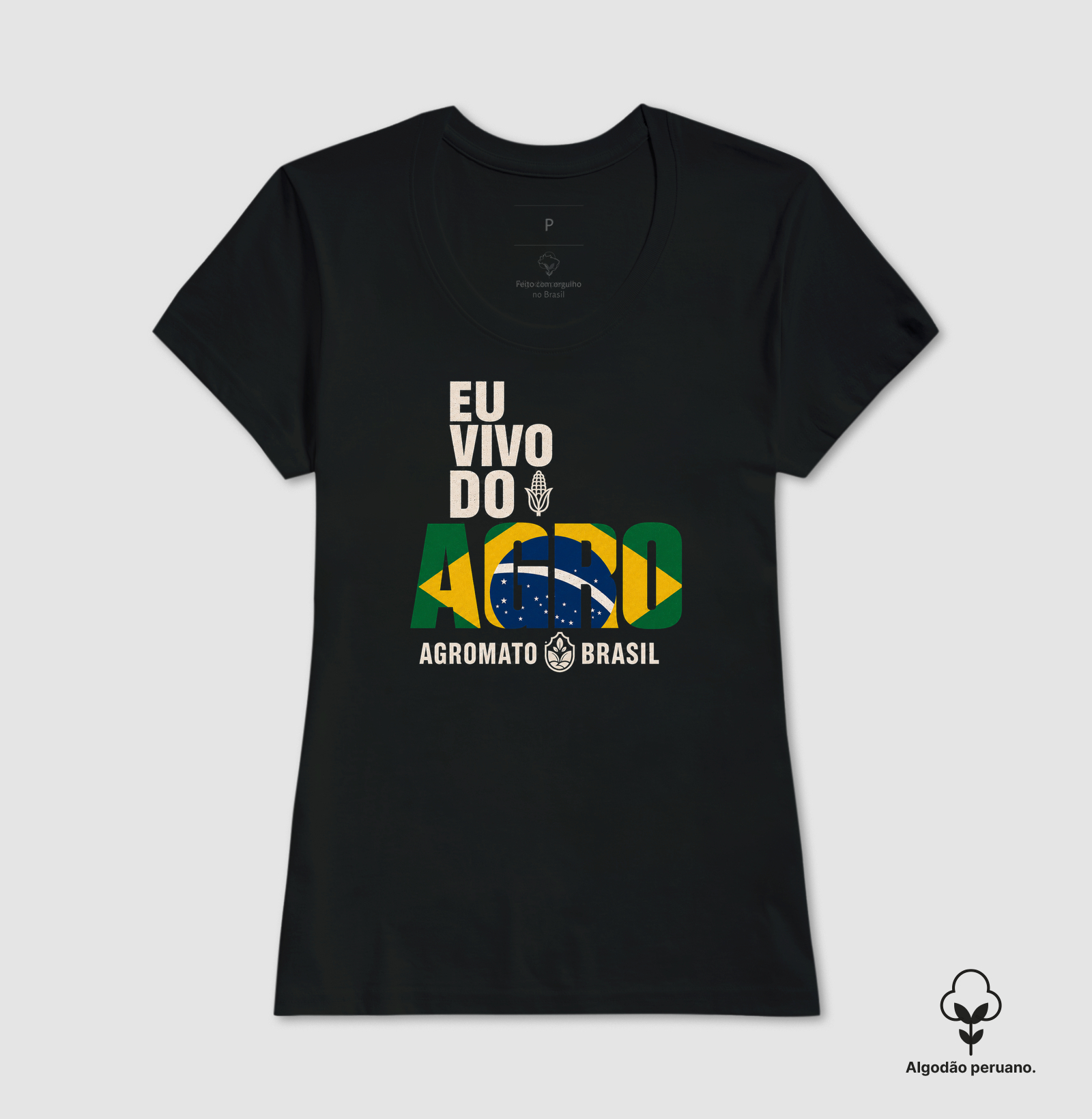 Camiseta Eu Vivo do Agro - Imagem 2