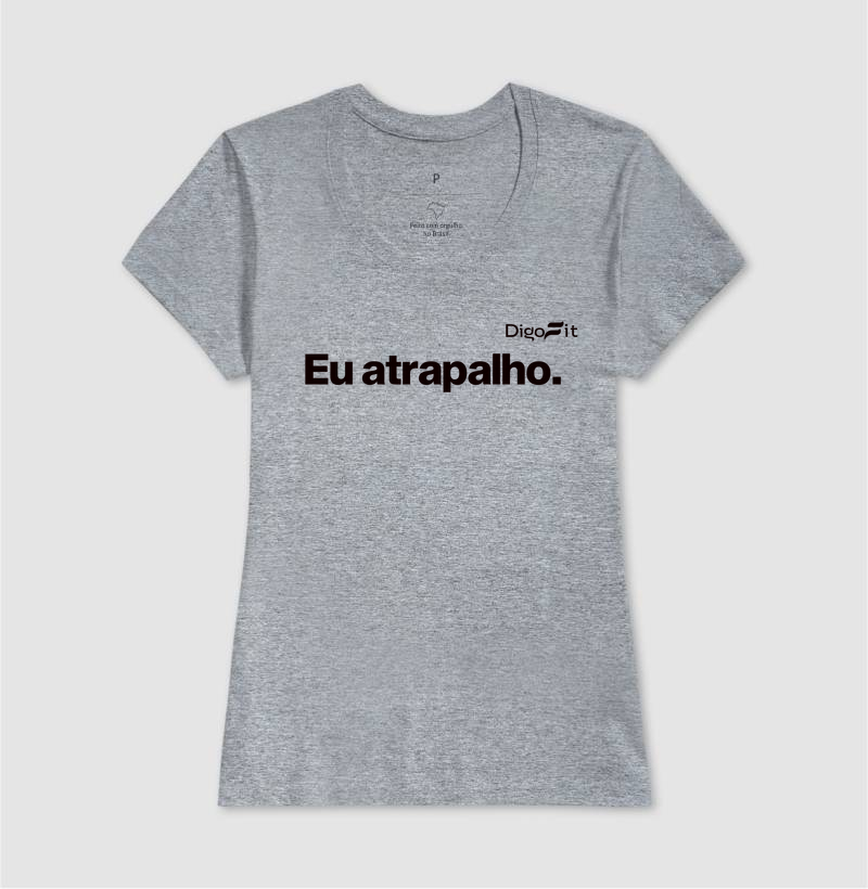 CAMISETA CASAL ACADEMIA EU ATRAPALHO - Imagem 9