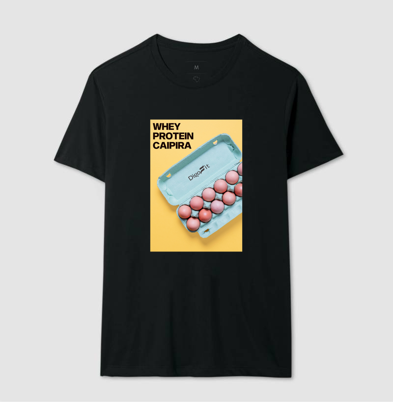 CAMISETA ACADEMIA WHEY PROTEIN CAIPIRA - Imagem 2